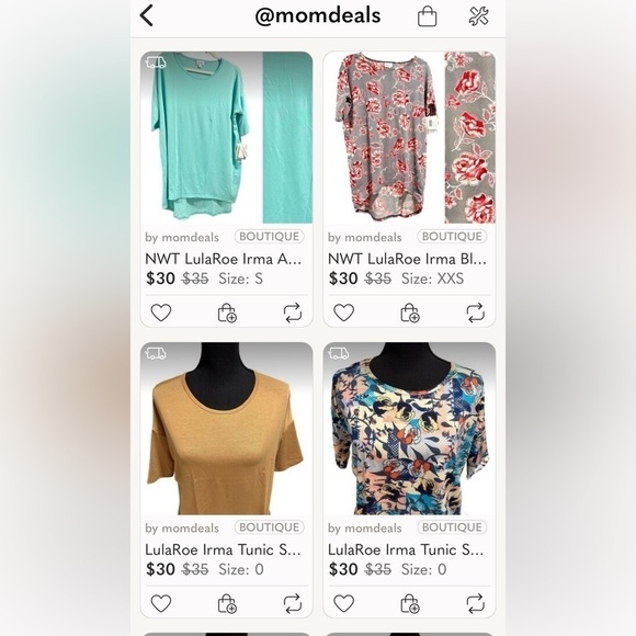 LulaRoe Irma Mid-Sleeve Stretchy High-Low Tunic Top Loose Fit Modest XXS-XS-S-M - Picture 10 of 12